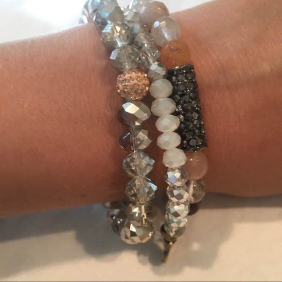 Set of 3 bracelets, gorgeous! - Picture 4 of 6